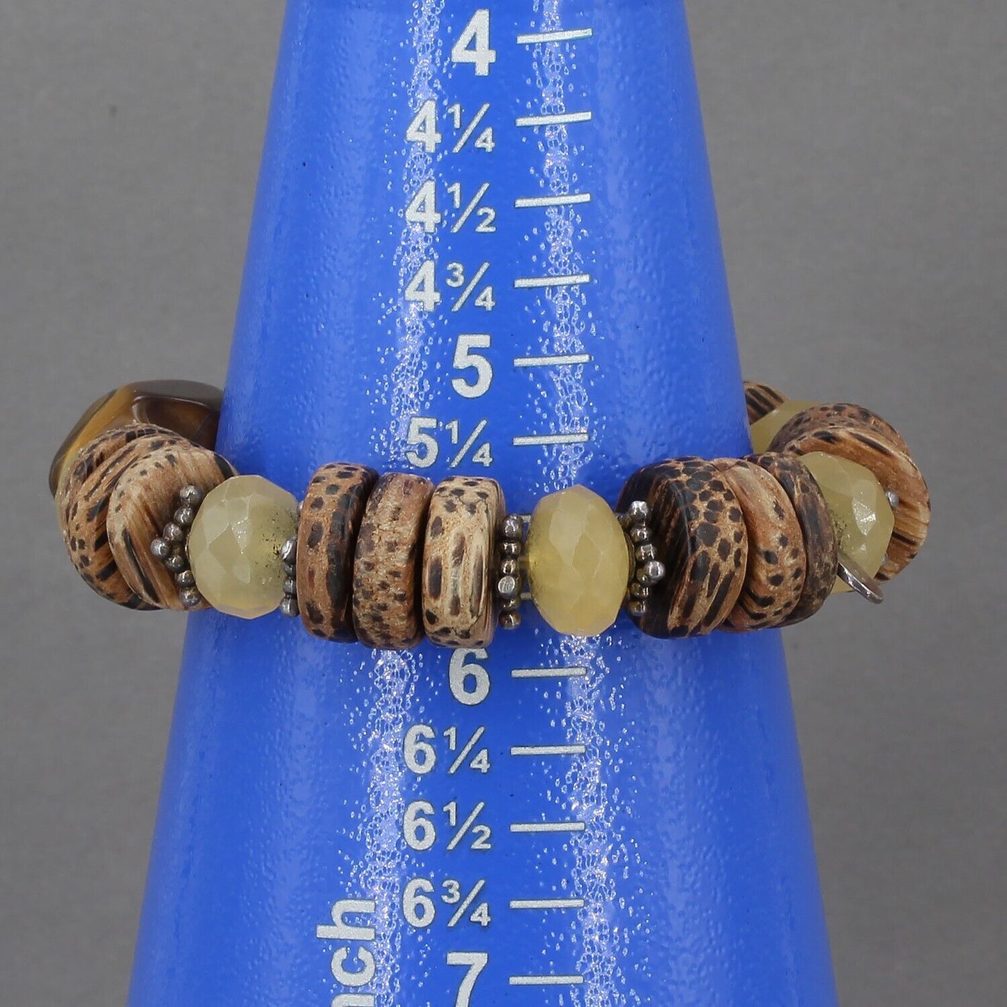 Lot of 3 Retired Silpada Beaded Stretch Bracelets - AS IS - B1775 B1362 B1847