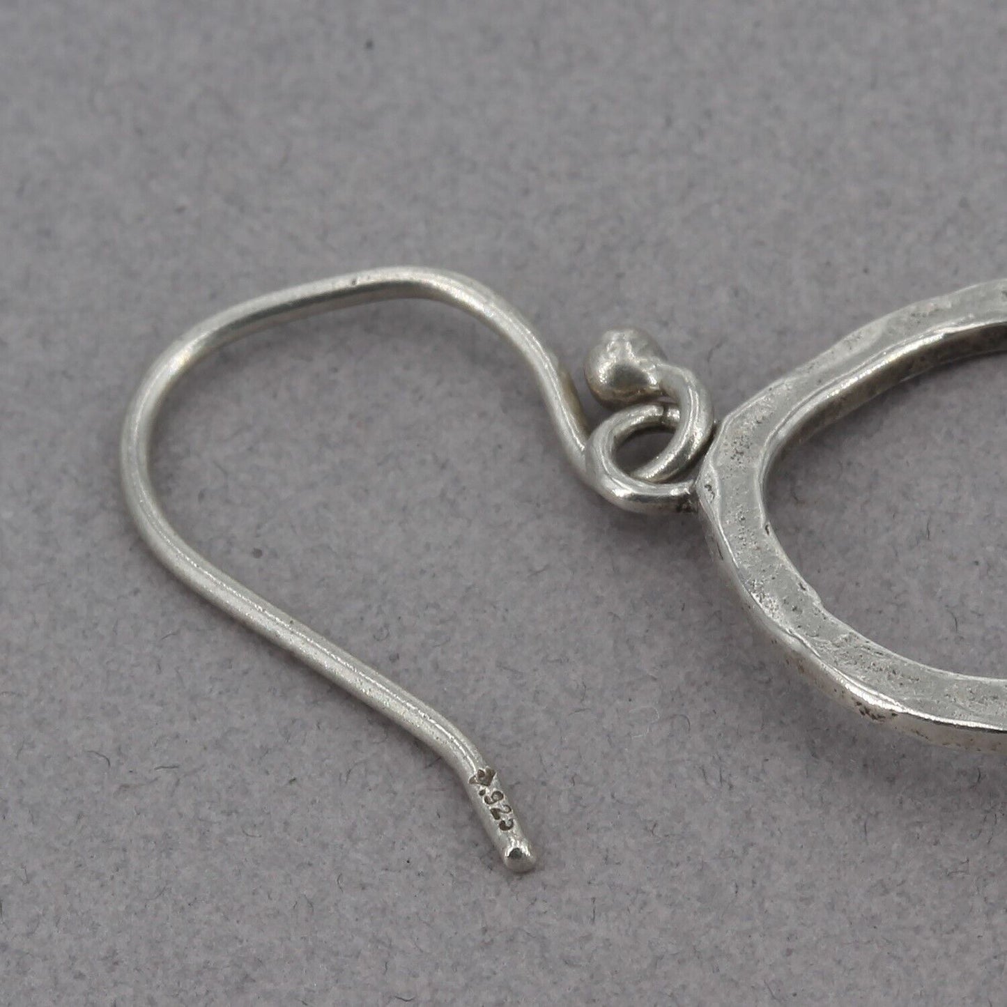 Retired Silpada Sterling Silver Copper & Freshwater Pearl Dangle Earrings W1577