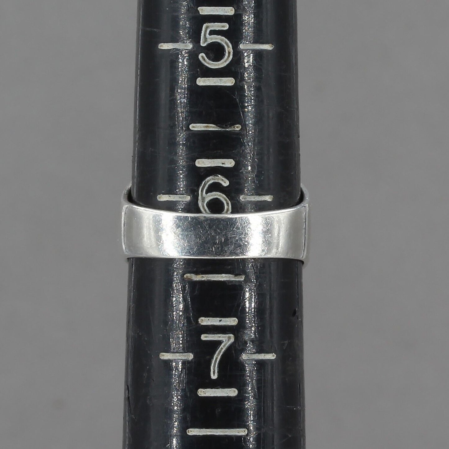 HTF Vintage Silpada Oxidized Sterling Hammered Leaf Design Ring R1105 Size 6+