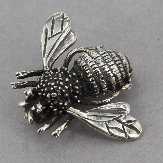 RARE Vintage Silpada Sterling Silver "Be The Best That You Can Bee" Pin I0584