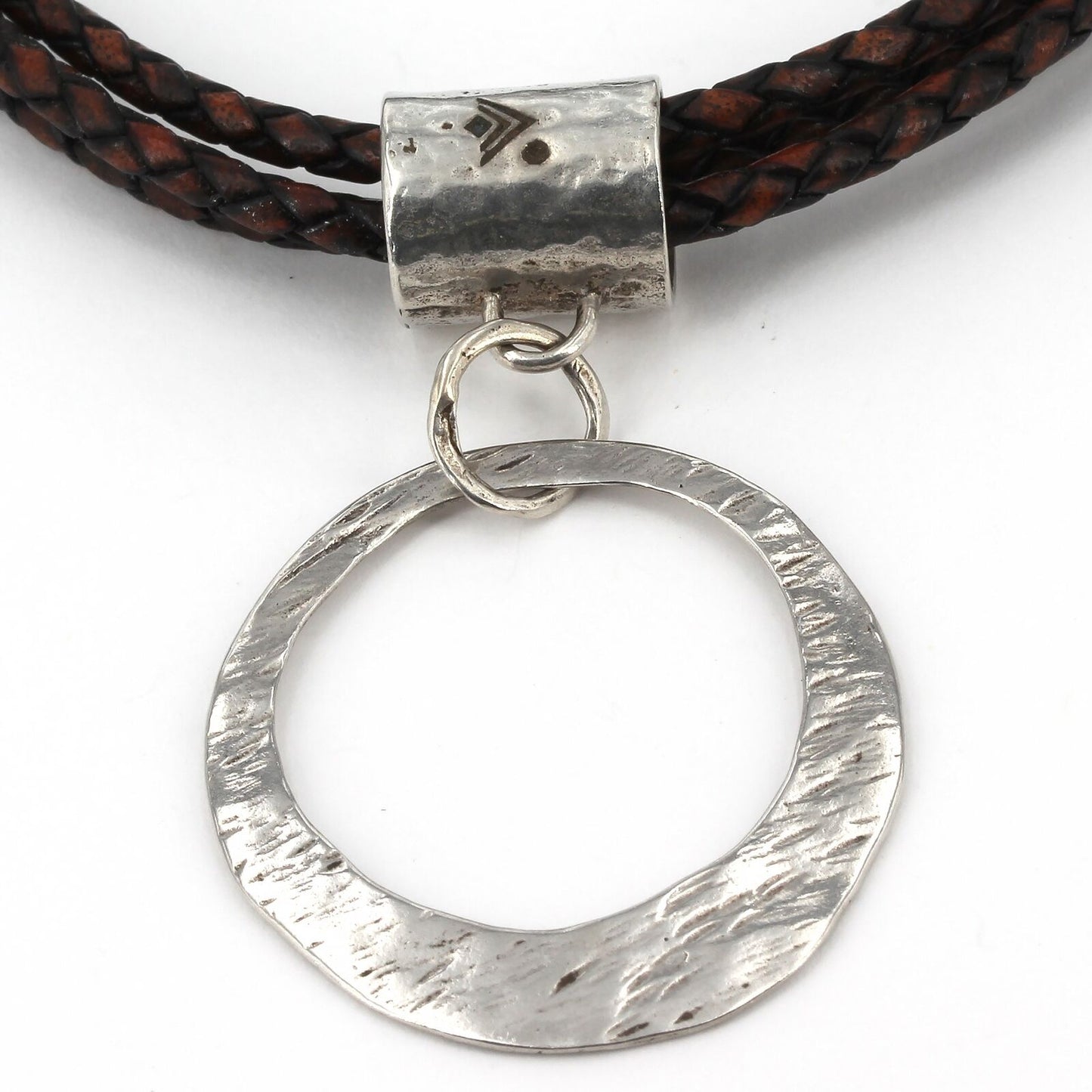 Retired Silpada Sterling Interlocking Links Earrings & Necklace Set P1529 N1499
